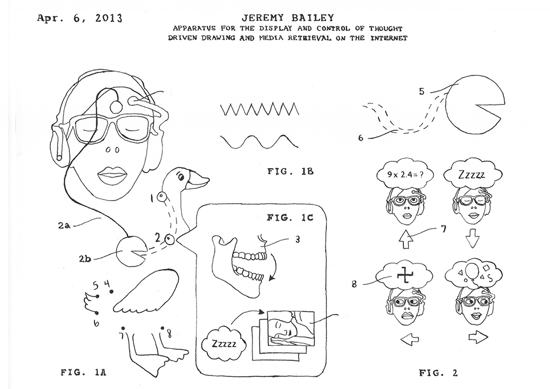Apparatus for the Control of Thought Driven Drawing and Media Retrieval on the Internet (2013)